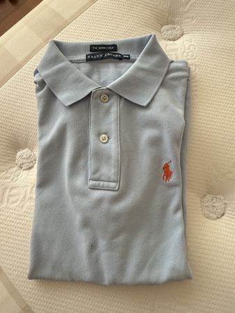 Ralph Lauren "The Skinny Polo" M/M - Light Blue Colour