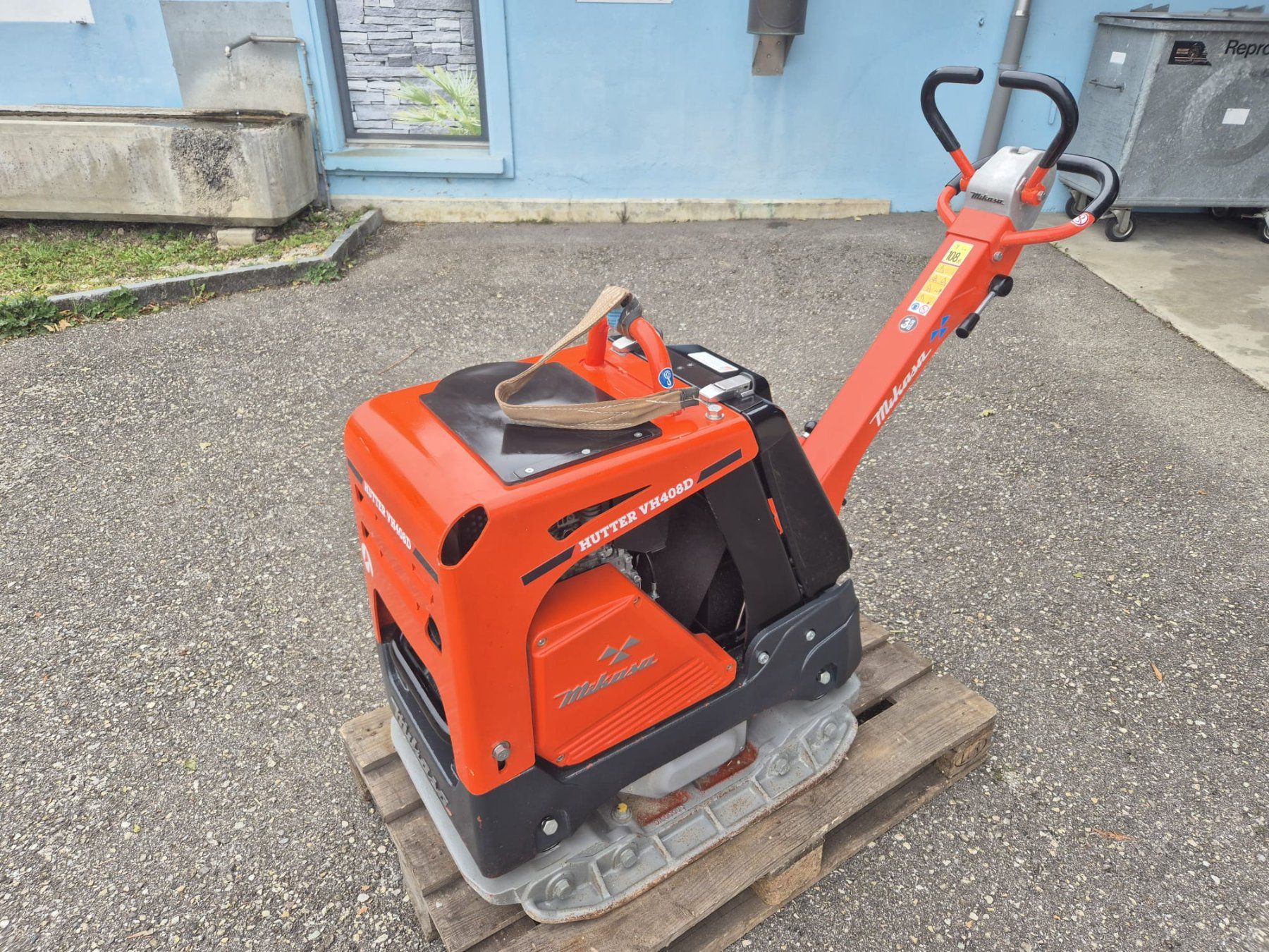 Hutter Tutte le macchine: Vibrationsplatte VH408 – Usato da recherswil venduto da balu31179