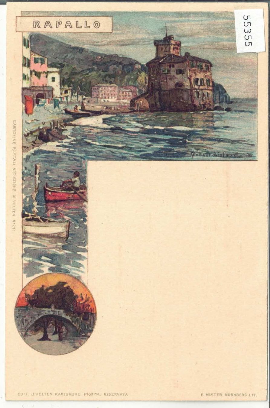 Cartes postales: Rapallo - Litho – D'occasion à Ettingen par Kartenplanet