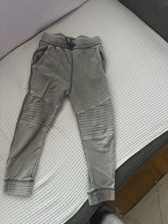 H&M TRAINERHOSE JOGGER ANTHRAZIT GR 116