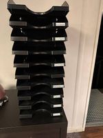 4 Plastikbriefablage