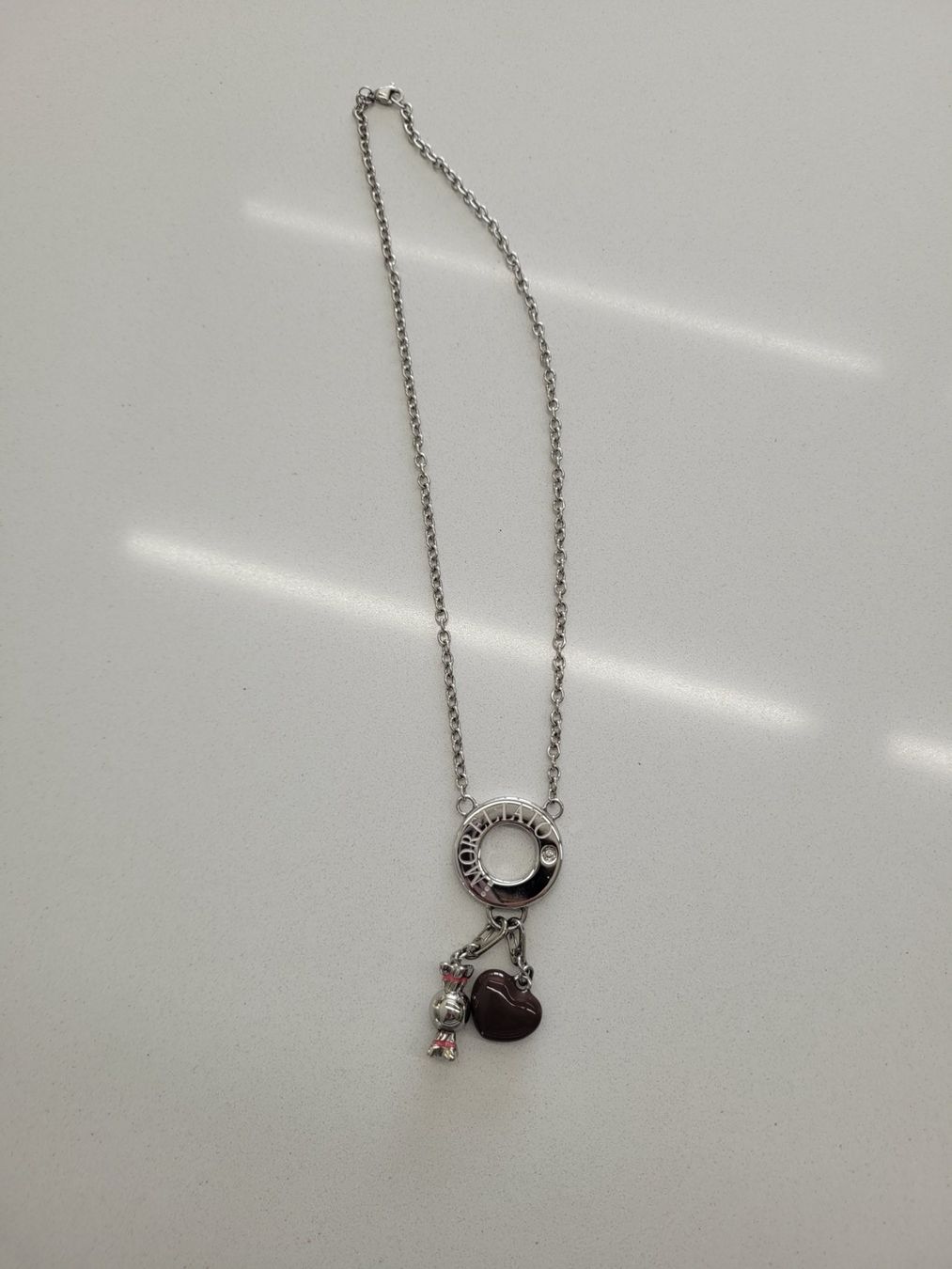 Sonstiger Schmuck: Morellato Silber halskette + Ring collier kawaii – Neu (gemäss Beschreibung) aus Pambio-Noranco von Chiara81 1