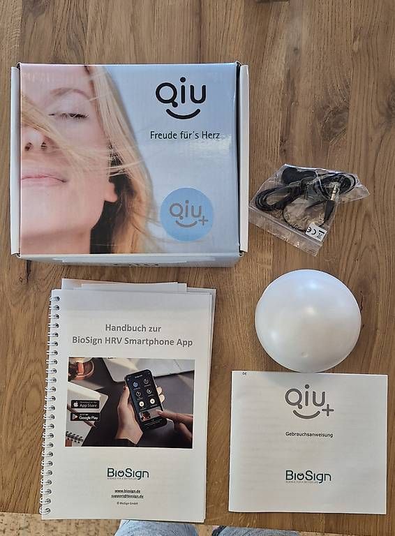 Mesurer: Qiu+ Biofeedback Herzratenvariabilitätmessung – D'occasion à Thundorf par Sarm 1