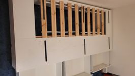 Kinderbett mit 3 geräumigen Schubladen