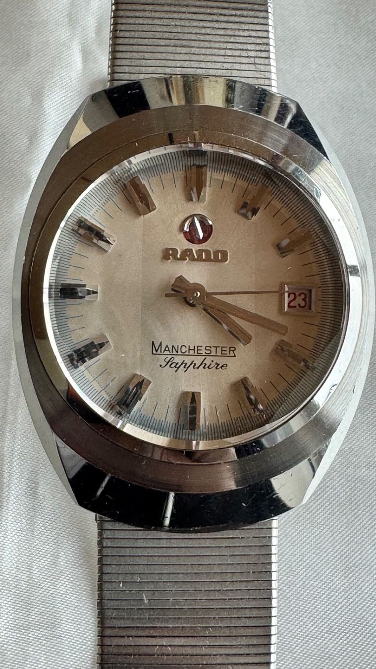 Rado Uhren: Vintage Rado Manchester Sapphire Automatic – Neu (gemäss Beschreibung) aus Untersiggenthal von TimeandShine 5