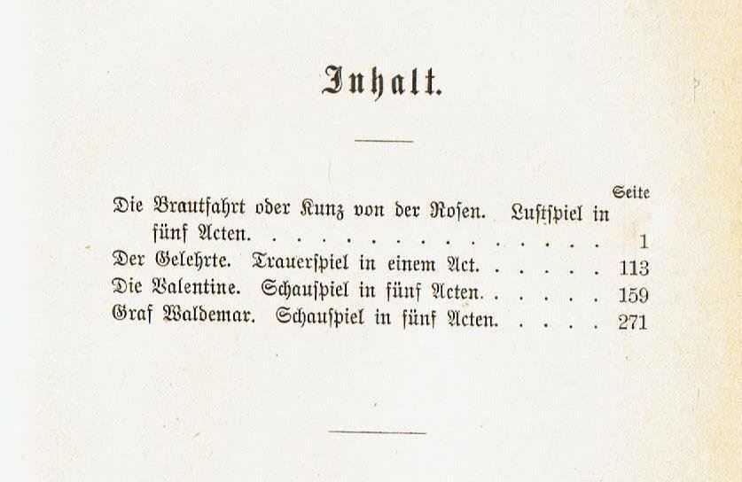 Livres: Gustav Freytag - Dramatische Werke 1890 – D'occasion à Flims - Dorf par Stagediver 2