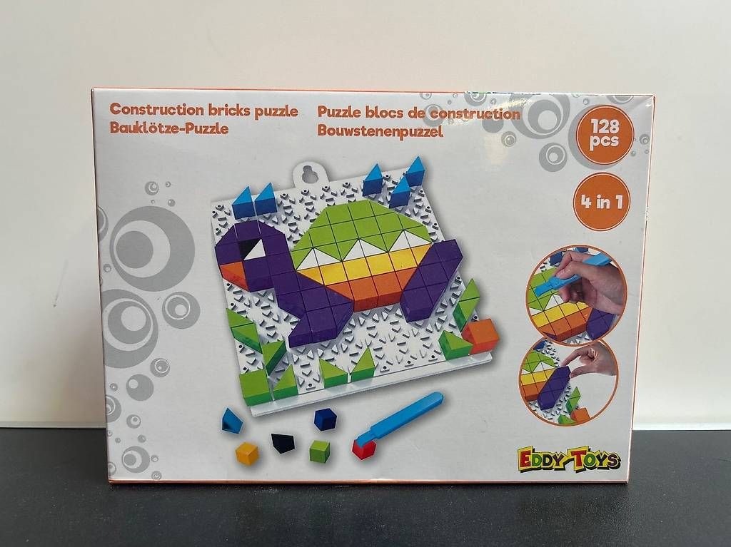 Puzzle: 2 Eddy-Toys constructions- Puzzle 4 in 1 – Usato da Matt venduto da feinmechuhr 1