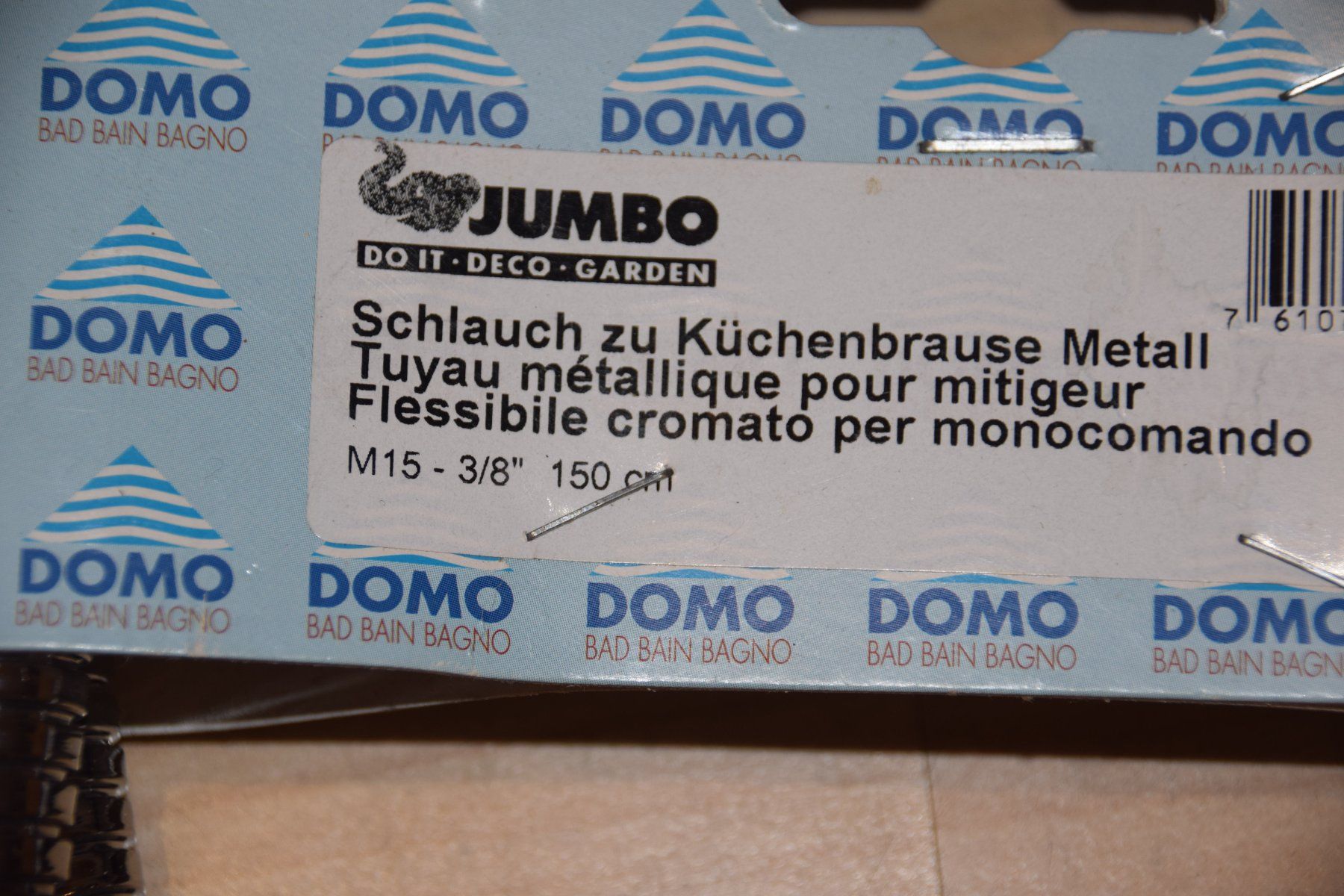 Tubi & Tubi flessibili: Schlauch zu Küchenbrause flexibel, 150cm lang – Nuovo e nell'imballaggio originale da Rüti ZH venduto da Mei996 1