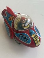 Blechspielzeug Rakete mit Fahrer Aufziehmechanismus(S26)