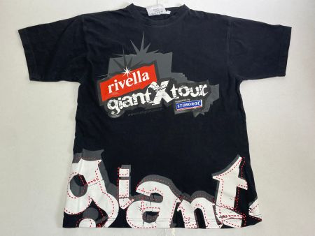 2008 Giant X Tour T-Shirt Snowboard AOP Rivella Gr L
