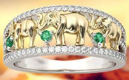 Ring 819 oder 820– Elefant – Grösse 8 oder 10