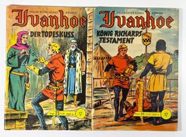 Summer Sale ab 1 Stutz: 4x IVANHOE Vintage Comics 50er Jahre
