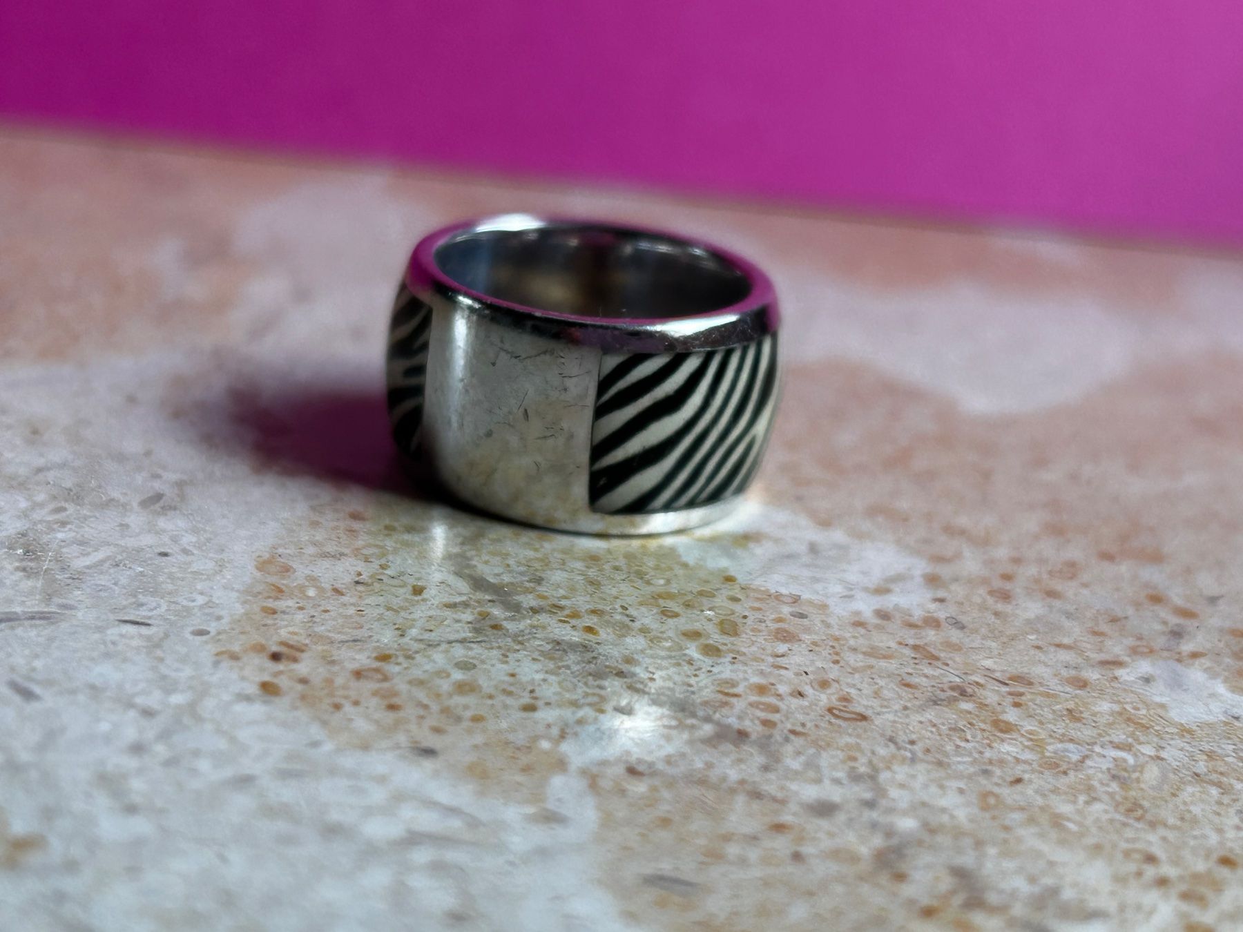Ringe: Silberring Zebra (52) – Gebraucht aus Dittingen von Bijoubelle 3