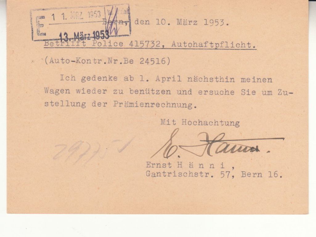 Tutti i francobolli: SGK 183.078 (Bern) mit ST Bern – Usato da Bürglen TG venduto da StampGraf 1
