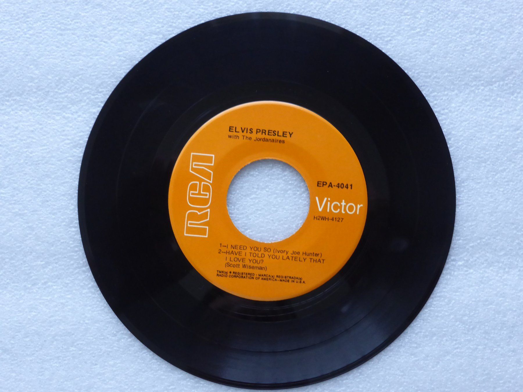 Dischi in vinile: Vinyl Single   EP   ELVIS PRESLEY – Usato da Küssnacht am Rigi venduto da Mondkinder 1