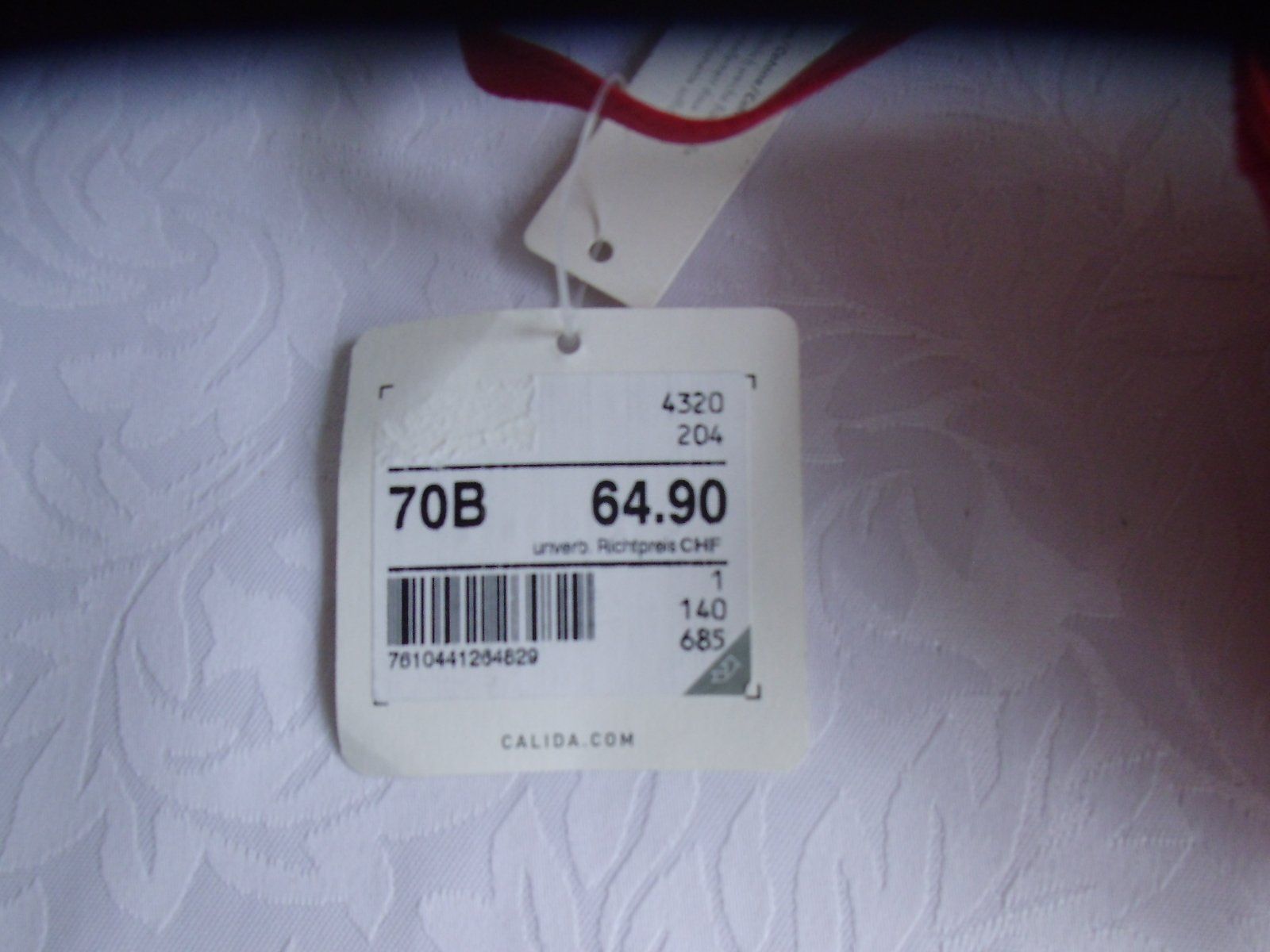 Calida Sonstige Unterwäsche: BH 70 B, rot von Calida  **NEU** – Neu und originalverpackt aus Walenstadt von Pluisa 3