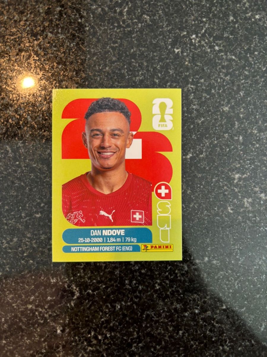 Panini Carte collezionabili: Panini Dan Ndoye SUI 19 – Nuovo (secondo la descrizione) da Wettingen venduto da MmeMaBa