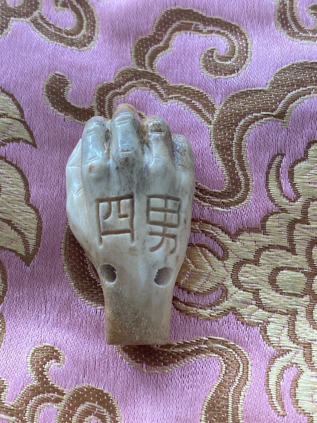 Figuren: Netsuke, signiert Hirschhorn geschnitzt, Japan – Gebraucht aus Berikon von Samurai67ch 4