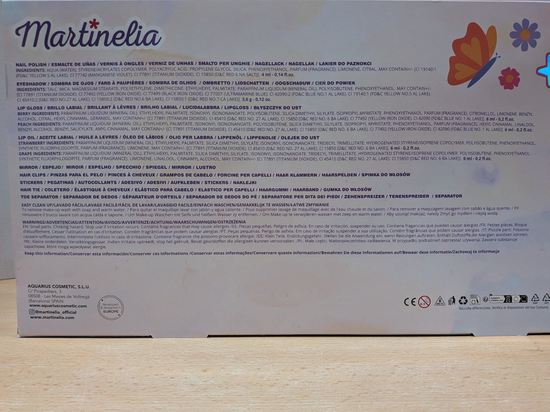 Giocattoli: Martinelia Magic Ballet Schminkset Neu Mädchen Geschenkidee – Nuovo e nell'imballaggio originale da Hefenhausen venduto da Spielwaren-Discount 2