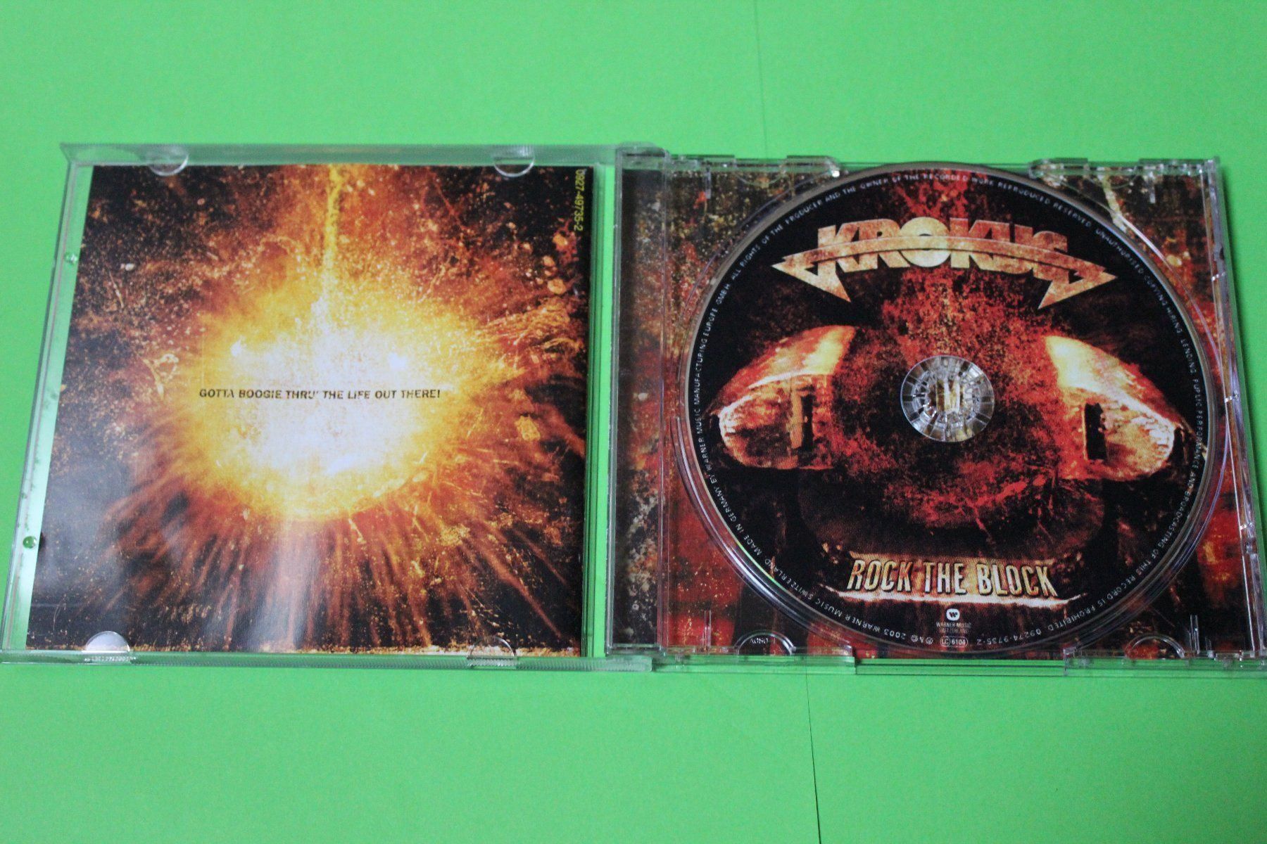 CD: KROKUS - ROCK THE BLOCK CD!!!!!!!!!!!!!! – Usato da Tübach venduto da JamesStone 3