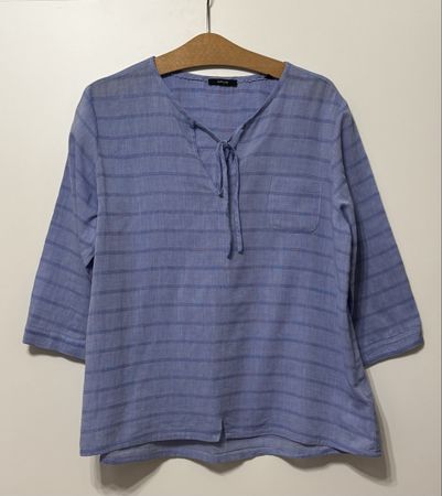 OPUS Bluse Gr. 42  Blau/Gestreift - Top Zustand 