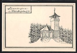 Handgemalt: Waldmichelbach, Darstellung 