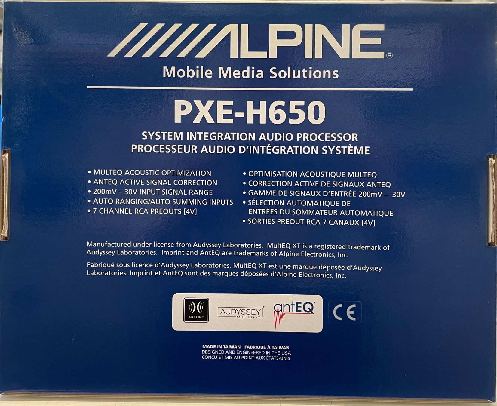 Radio: Processeur Audio Alpine PXE-H650 – Usato da Erde venduto da EmilieDess 1