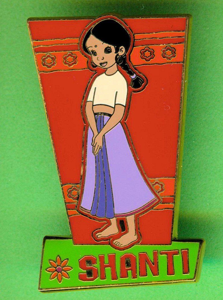 Disney Plaketten & Abzeichen: DISNEY  Dschungelbuch  Shanti – Gebraucht aus Winterthur von Sammleroase