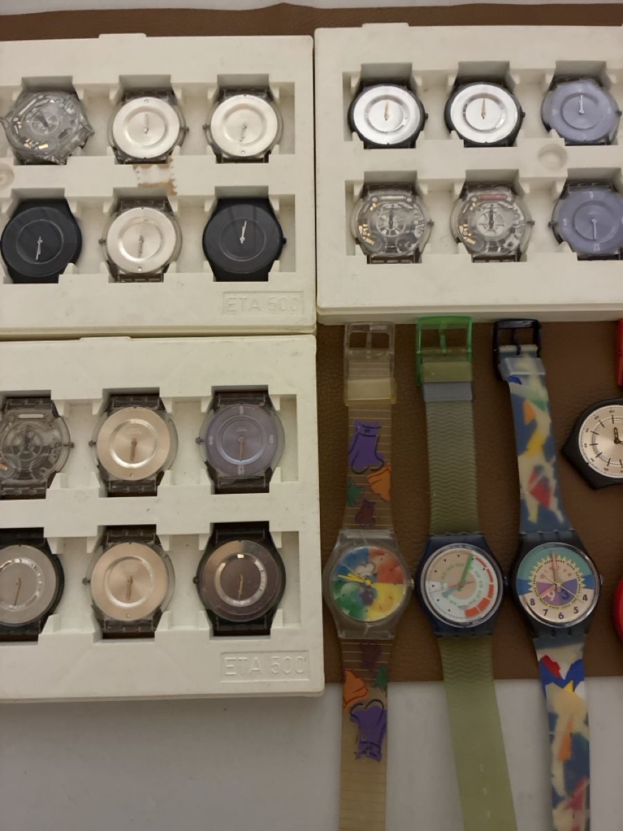 Swatch Orologi: Grosse lot swatch uhr mit bandeli – Difettoso da Chur venduto da jasi18 2