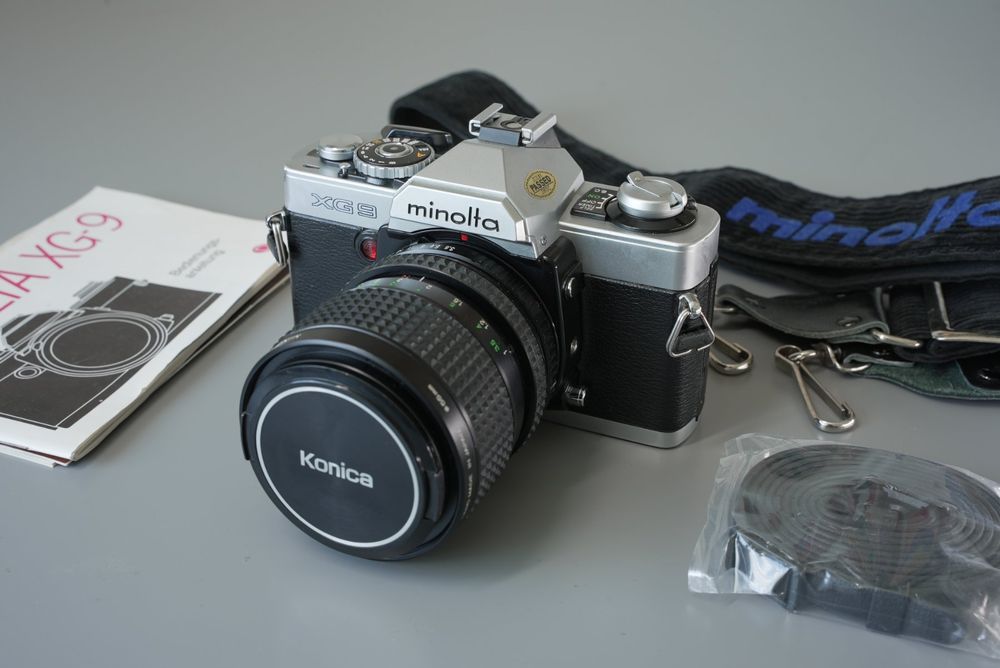 Minolta XG9 with MD Rokkor Zoom 35-70mm f/3.5 Lens | Kaufen auf Ricardo