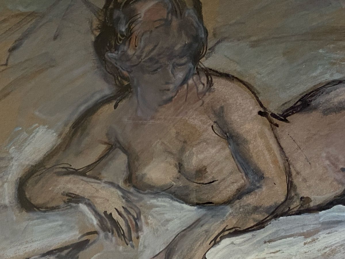 Gemälde: La pose . Bruno Martini. – Gebraucht aus Biel/Bienne von sol_7wtq 4