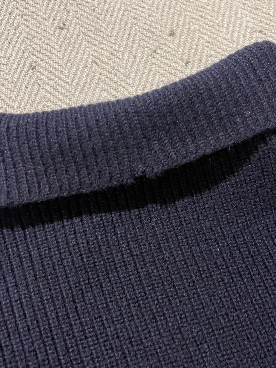 Maglioni & Felpe: Andersen-Andersen, wool Turtleneck navy blue, size S – Usato da Chêne-Bougeries venduto da JK.Huysmans 1