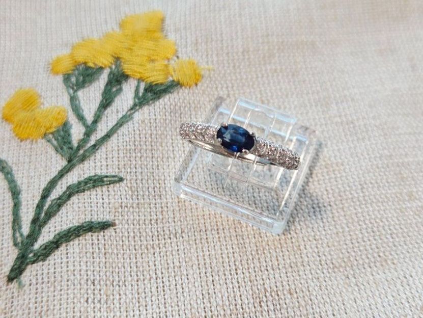 Anelli: NEW - S925 Sapphire Ring (Adjustable) – Nuovo (secondo la descrizione) da Zürich venduto da cin_wcf6