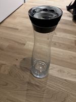 WMF Glaskaraffe mit Deckel aus Edelstahl guter Zustand