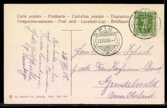 Cartoline postali: AK Spiez, Schloss – Usato da Berlin venduto da bartko-reher 1