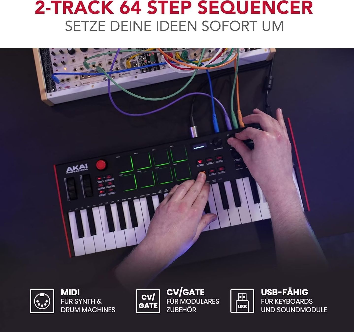 Akai Strumenti musicali: Akai MPK Mini Plus (OVP) – Nuovo e nell'imballaggio originale da Winterthur venduto da my_username 6