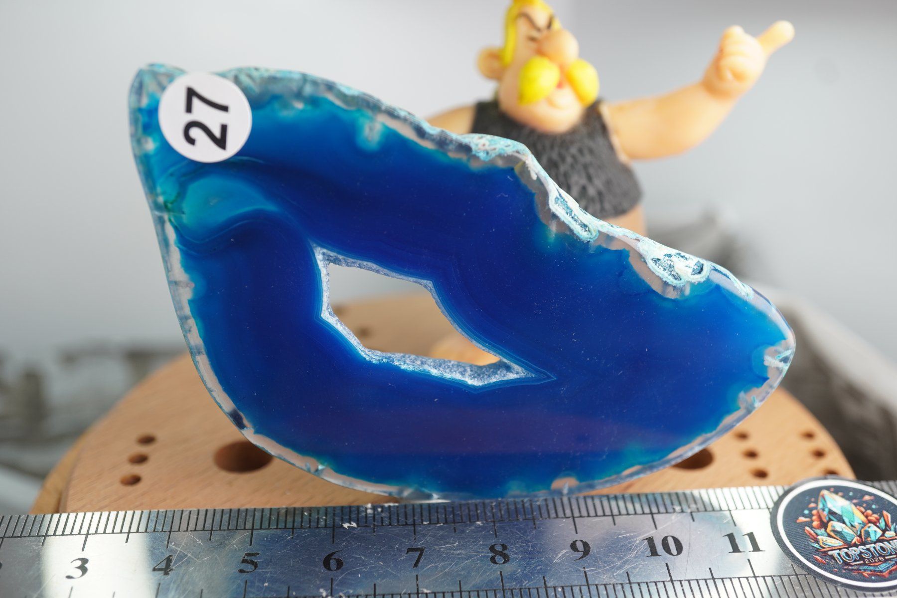 Mineralien & Heilsteine: Achat Blau   Scheibe    Blue   Ab 1.-(1) – Neu und originalverpackt aus Eschenbach SG von topstone 1