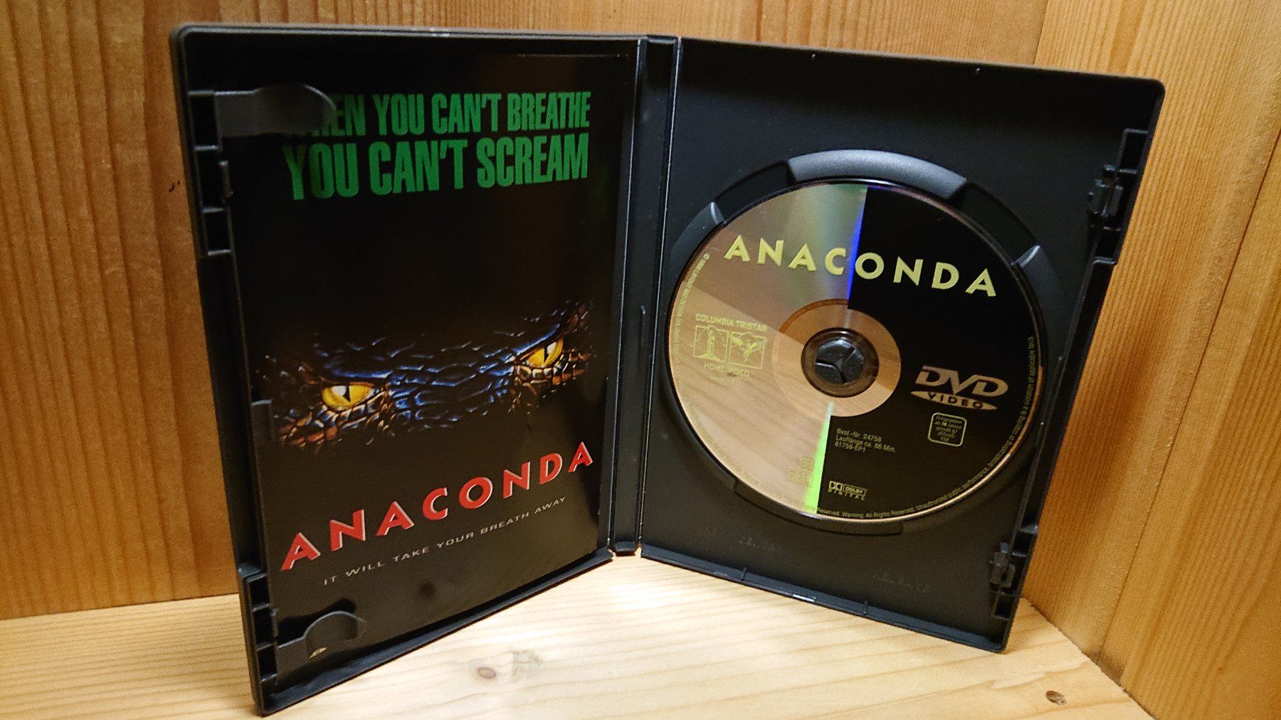 Tutti i DVDs: ANACONDA DVD mit Jennifer Lopez und Ice Cube – Usato da Wilderswil venduto da Exebub 2