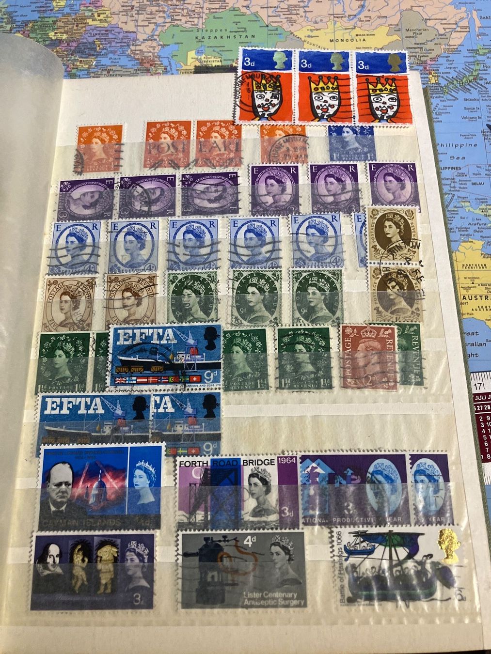 Alle Briefmarken: Kleines Lot Grossbritanien / England – Gebraucht aus Cunter von Bicasi58 1