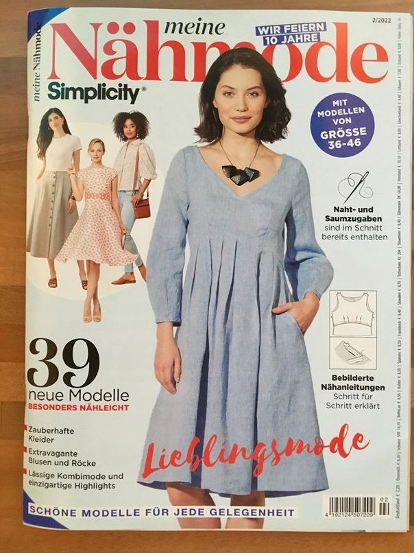 Schnittmuster: Simplicity 2 /2022 Nähmode/Schnittmuster – Gebraucht aus Mellingen von RigaOper