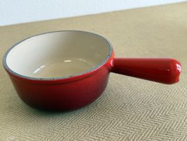 Vintage COUSANCES Gusseisencaquelon Caquelon Gusseisen 16cm