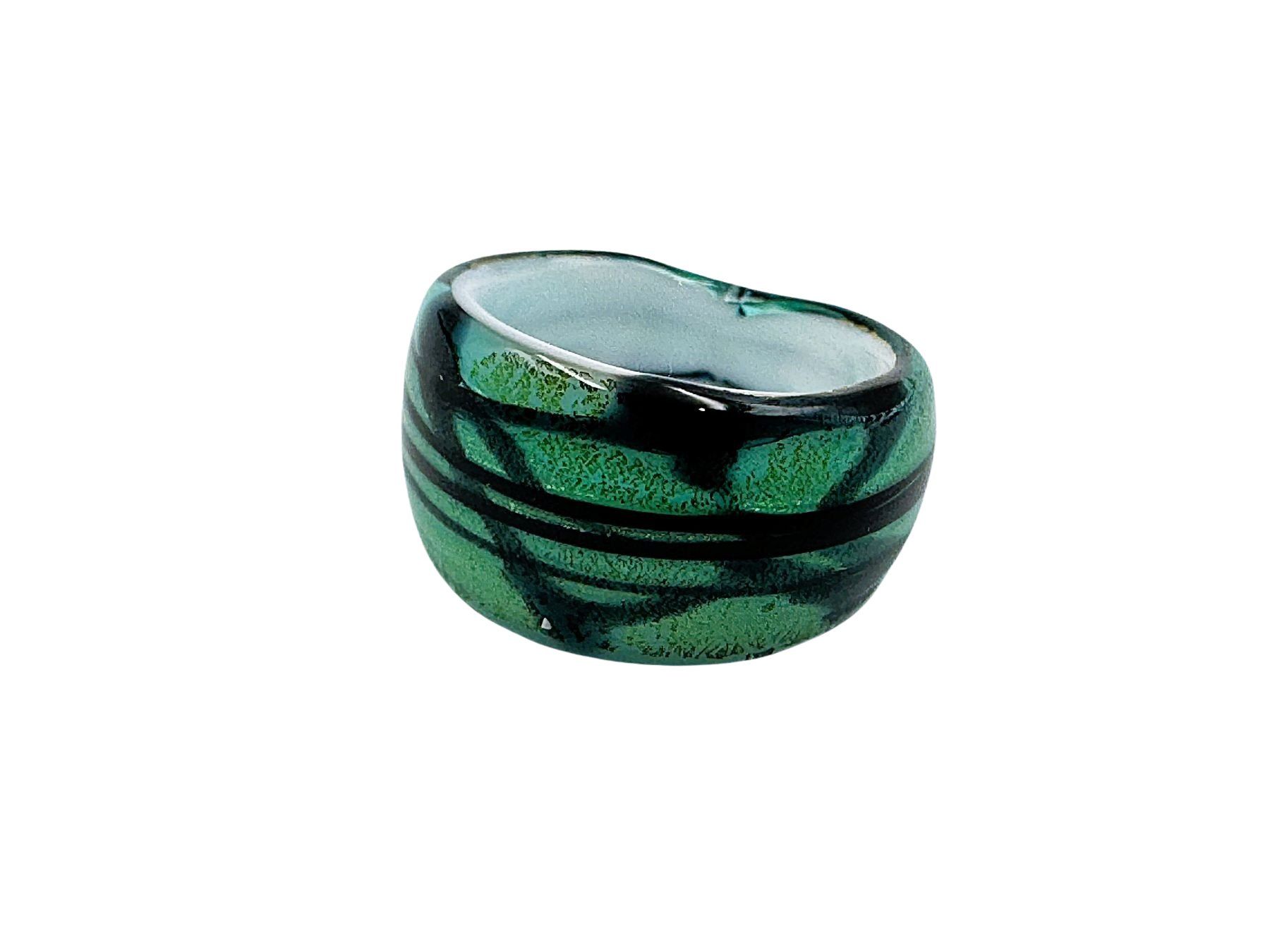 Murano Anelli: Ring Murano Glas G 51 Breite 12mm – Nuovo e nell'imballaggio originale da Oberkulm venduto da Murano-Schmuck 1