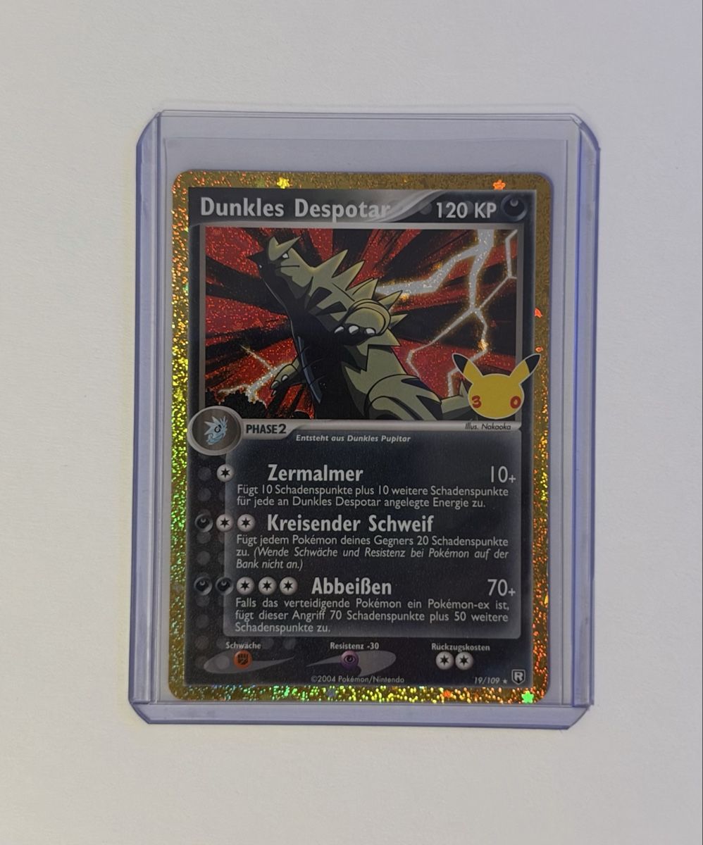 Pokémon Carte collezionabili: Pokemon 30th Dunkles Despotar – Nuovo (secondo la descrizione) da Niederglatt ZH venduto da vane_ssa
