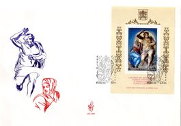 GROSSBRIEF GEMÄLDE CAPPELLA SISTINA 1994 - PO40
