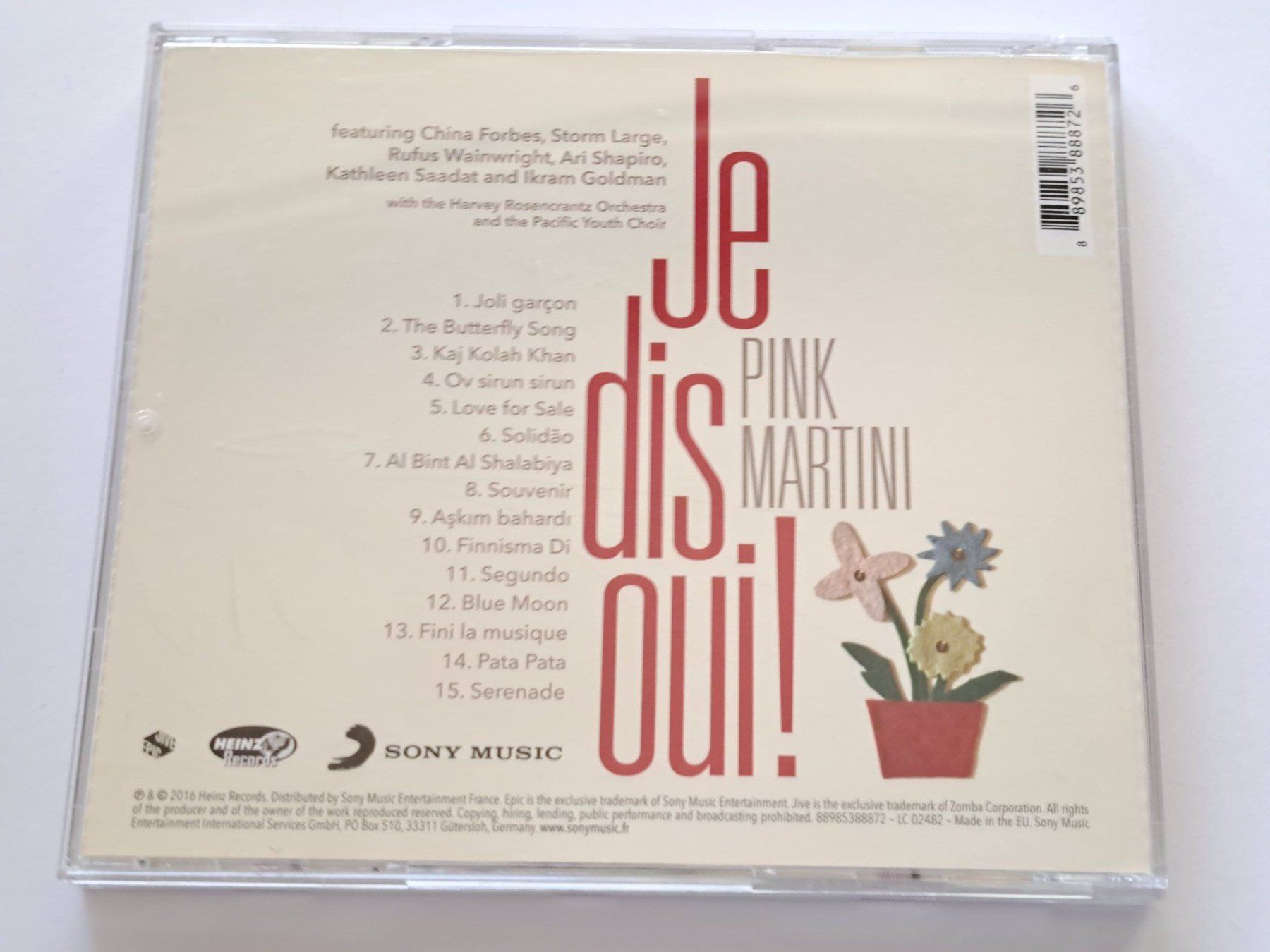 CD: Cd Pink Martini - Je dis oui – Usato da Pully venduto da bro_n52j 2