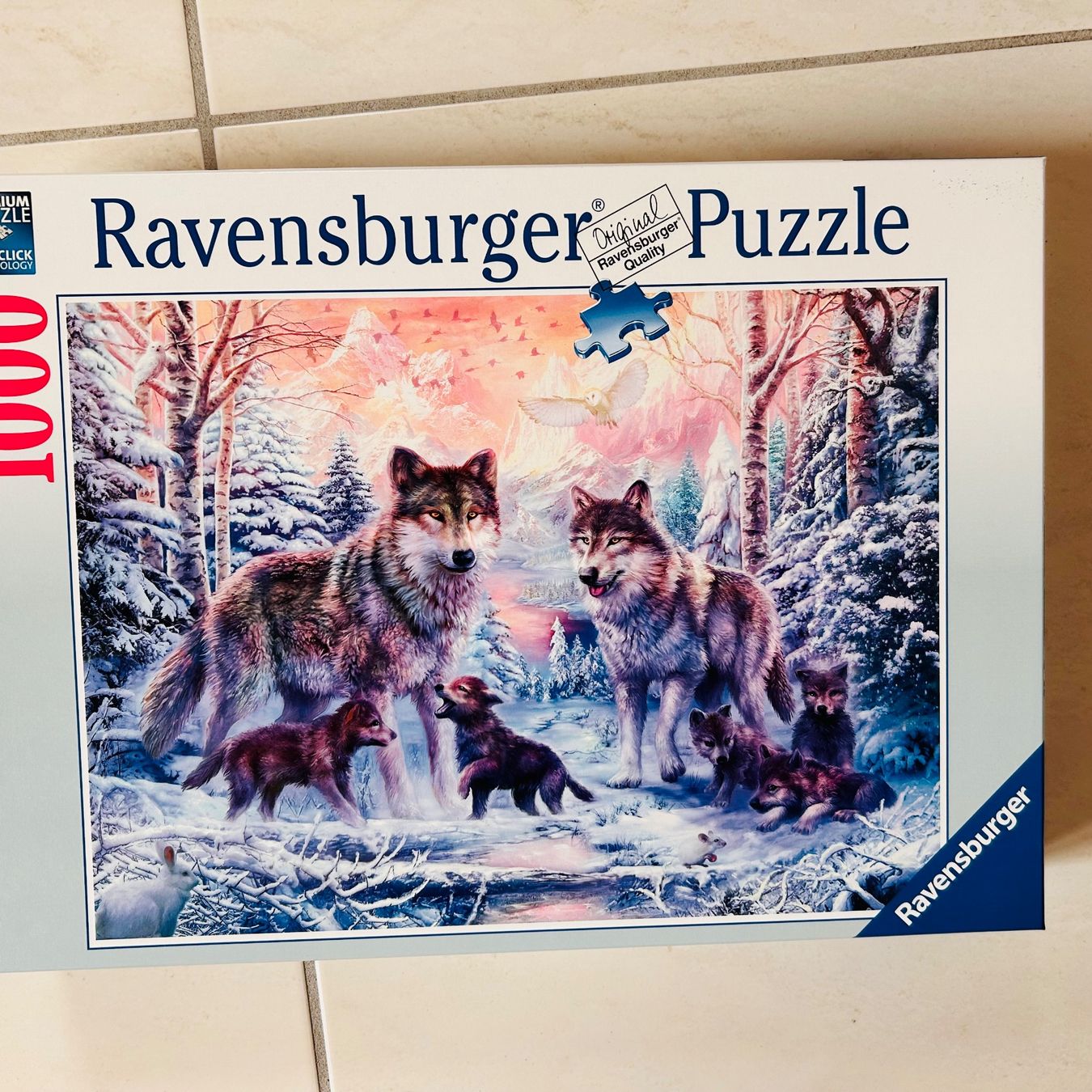 Heye Puzzles: Puzzle Wolfsfamilie – Gebraucht aus Amden von Songbird7
