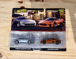 Hot Wheels Premium Spectre 007 Aston Martin DB10 Jaguar C-X7
