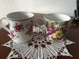 2  neuwertige Tassen Cucina e Tavola