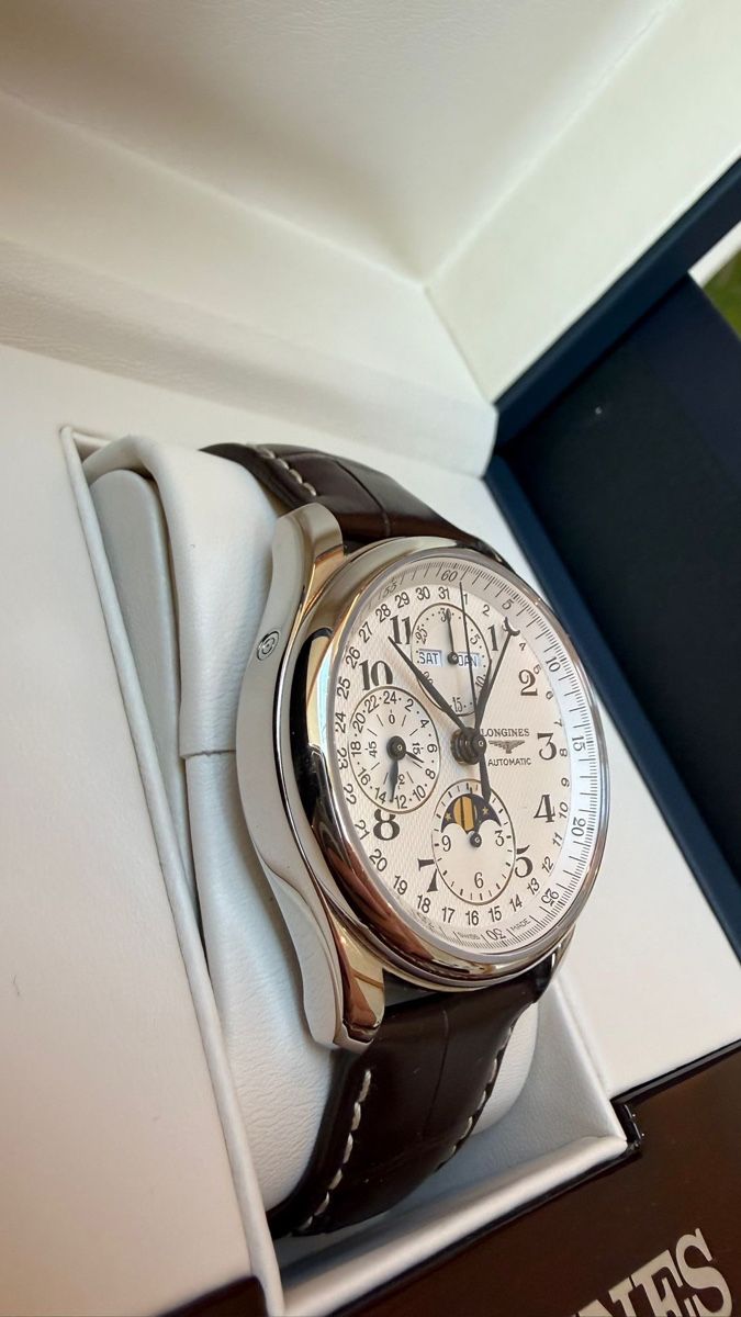 Longines Orologi: Longines Master Collection Chrono Moonphase 40mm – Nuovo (secondo la descrizione) da Wettingen venduto da eleganceshop 2