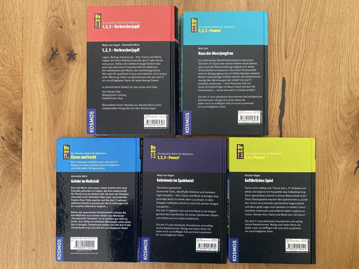 Libri: Die drei !!! Bücher – Usato da Rothenfluh venduto da myfra 1